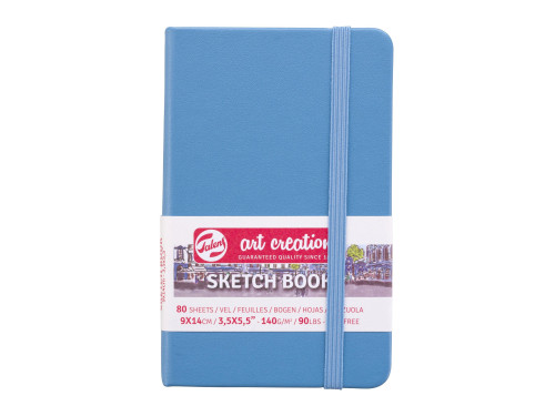 Sketch Book 9 x 14 cm - Talens Art Creation - Lake Blue, 140g, 80 sheets