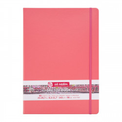 Sketch Book 21 x 30 cm - Talens Art Creation - Coral Red, 140g, 80 sheets