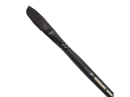 Dagger brush, mixed bristles, 3088D series - Renesans - size 12
