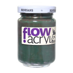 Acrylic paint Flow - Renesans - 22, sap green, 125 ml