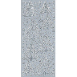 Stickers - Christmas Tree 700 Silver