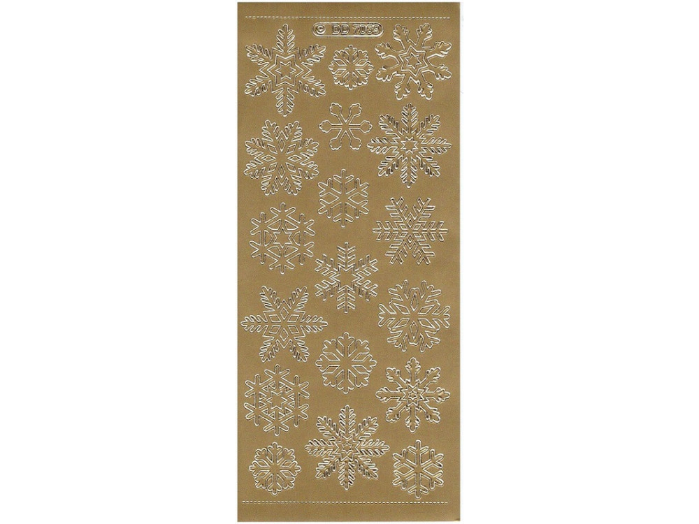 Stickers - Christmas Tree 7069 Gold