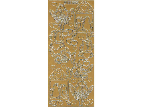 Stickers - Dove 5356 Gold