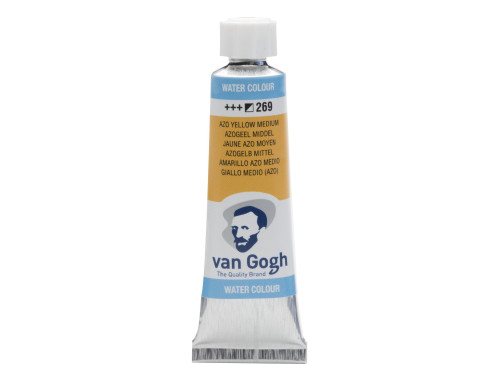 Farba akwarelowa - Van Gogh - Azo Yellow Medium, 10 ml