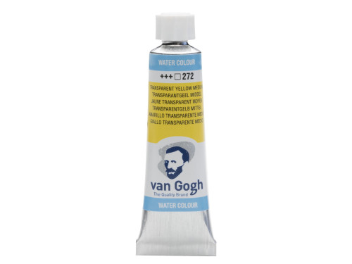 Farba akwarelowa - Van Gogh - Transparent Yellow Medium, 10 ml