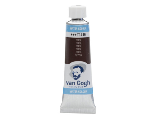 Watercolor paint in tube - Van Gogh - Sepia 10 ml