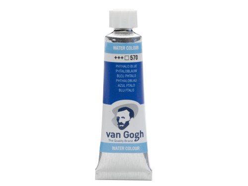 Watercolor paint in tube - Van Gogh - Phthalo Blue 10 ml