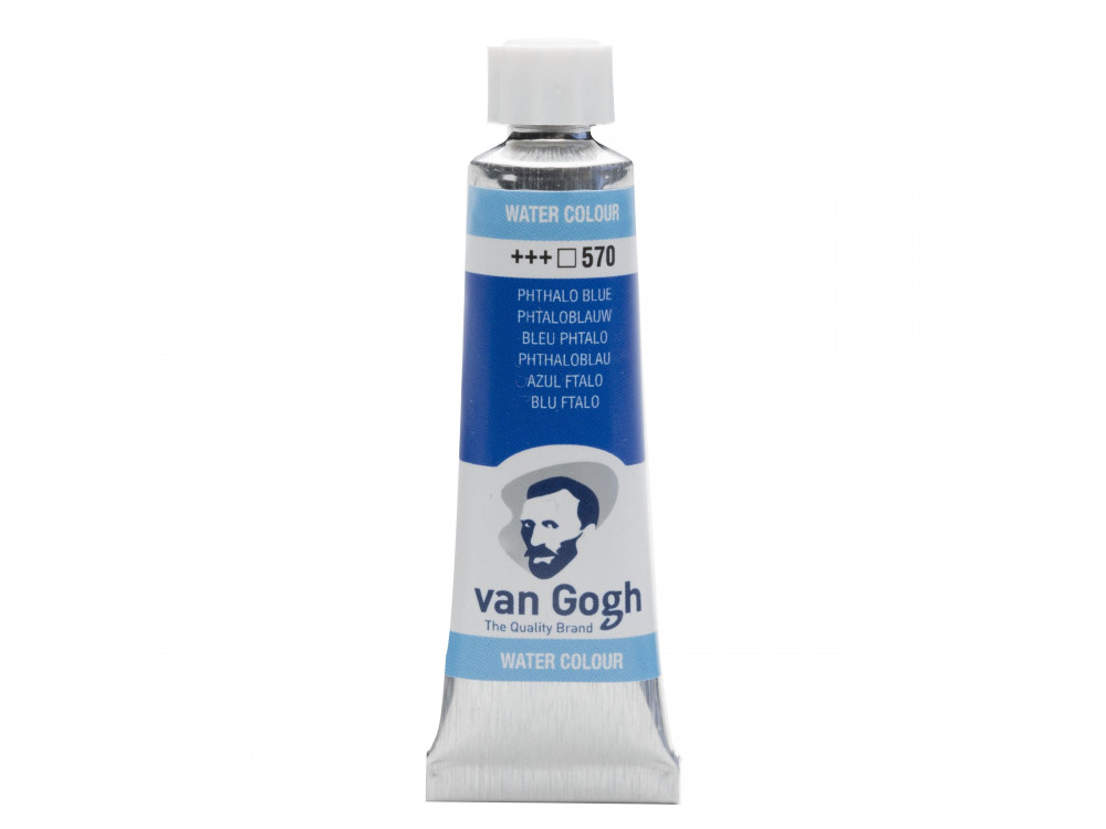 Watercolor paint in tube - Van Gogh - Phthalo Blue, 10 ml