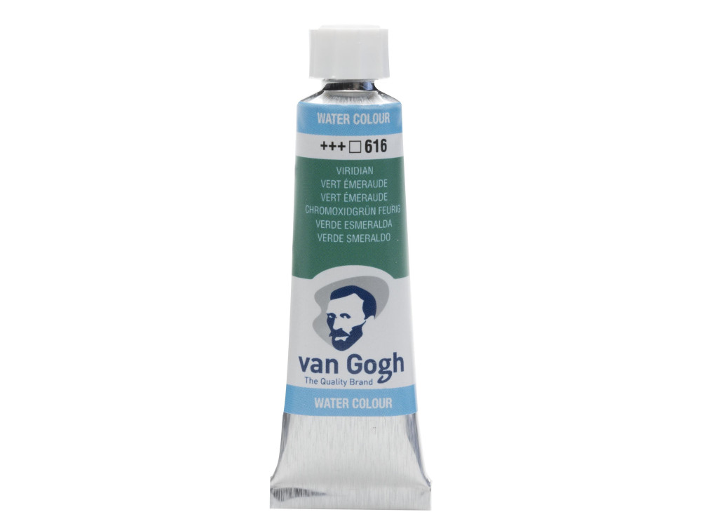 Watercolor paint in tube - Van Gogh - Viridian 10 ml