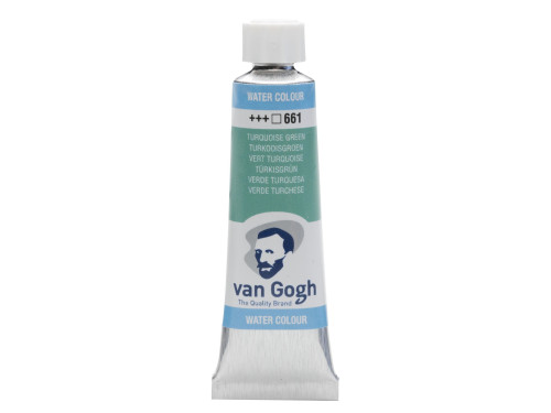 Farba akwarelowa - Van Gogh - Turquoise Green 10 ml