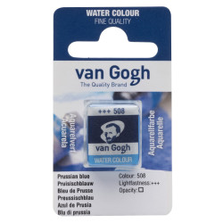 Watercolor pan paint - Van Gogh - 508 Prussian Blue