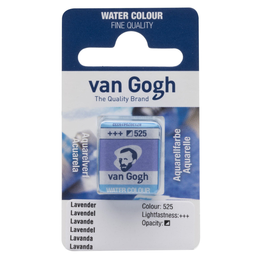 Farba akwarelowa w kostce - Van Gogh - 525 Lavender