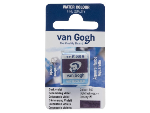 Watercolor pan paint - Van Gogh - 560 Dusk Violet