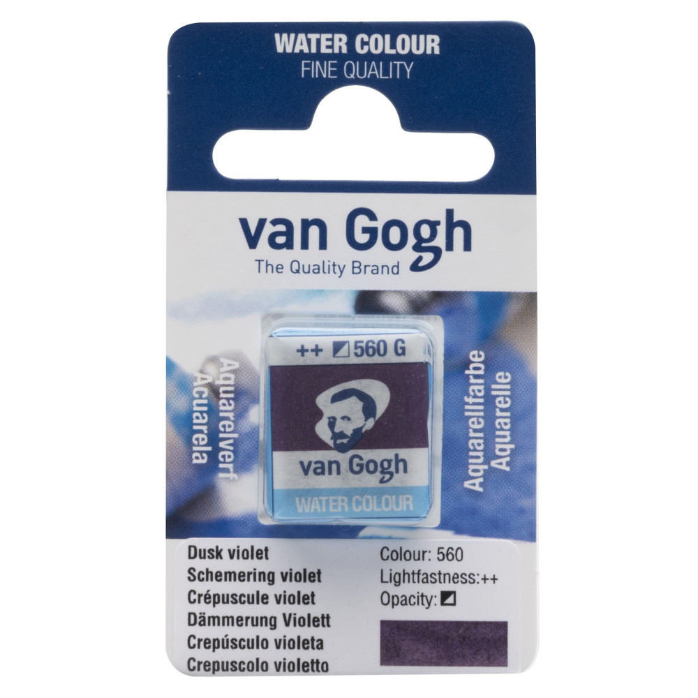 Watercolor pan paint - Van Gogh - 560 Dusk Violet