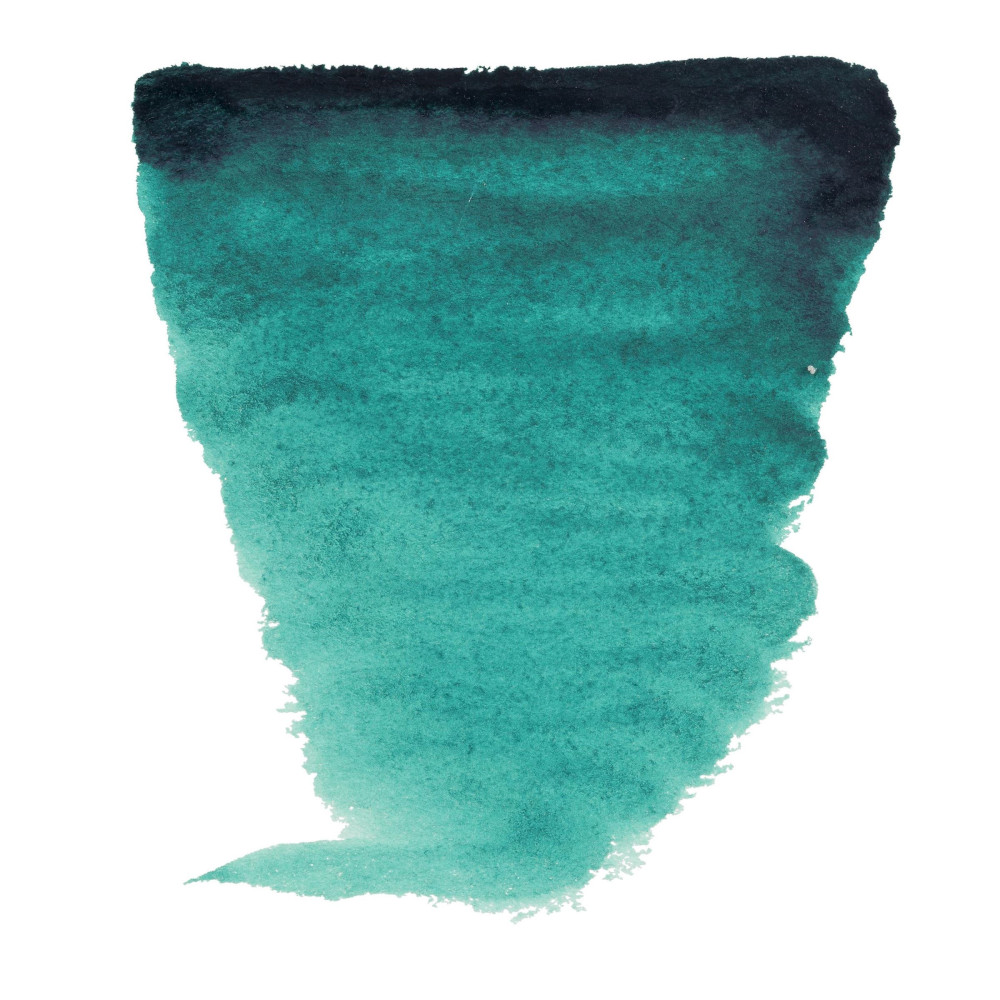 Watercolor pan paint - Van Gogh - 675 Phthalo Green