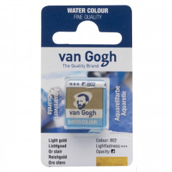 Watercolor pan paint - Van Gogh - Light Gold