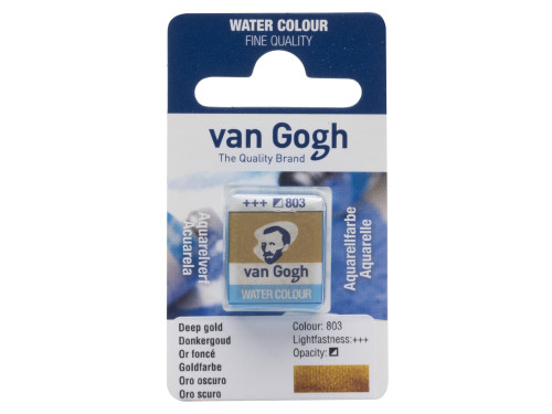 Farba akwarelowa w kostce - Van Gogh - Deep Gold