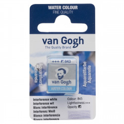 Farba akwarelowa w kostce - Van Gogh - Interference White