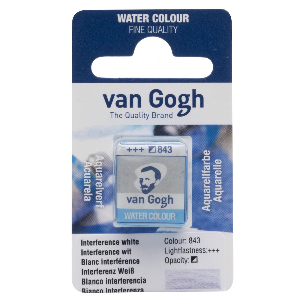 Watercolor pan paint - Van Gogh - Interference White