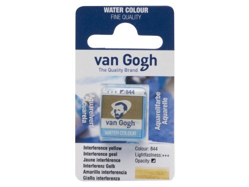 Watercolor pan paint - Van Gogh - Interference Yellow