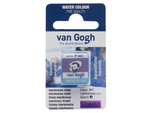 Watercolor pan paint - Van Gogh - Interference Violet