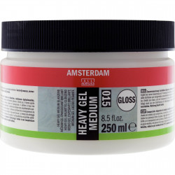 Heavy gel acrylic medium - Amsterdam - gloss, 250 ml