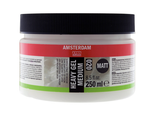 Medium do akryli w żelu - Amsterdam - matowe, gęste, 250 ml