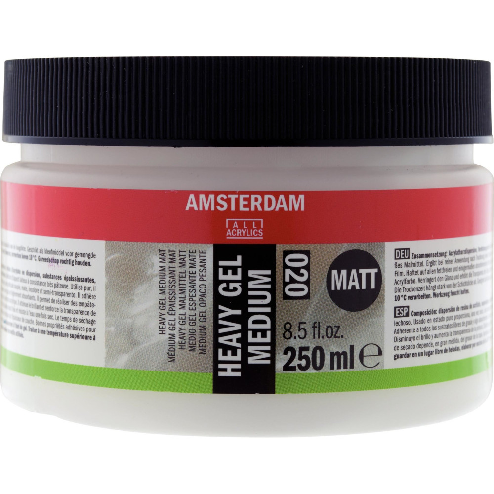 Heavy gel acrylic medium - Amsterdam - matt, 250 ml