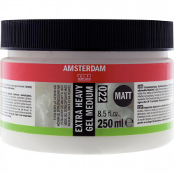 Extra heavy gel acrylic medium - Amsterdam - matt, 250 ml