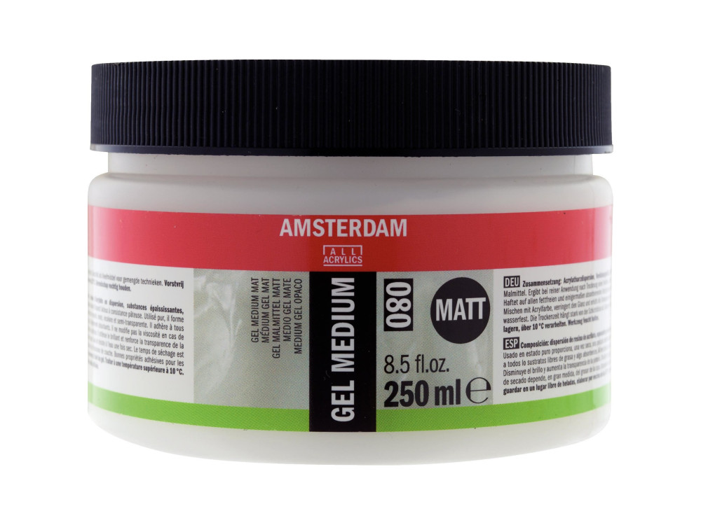 Gel acrylic medium - Amsterdam - matt, 250 ml