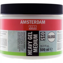 Heavy gel acrylic medium - Amsterdam - gloss, 500 ml