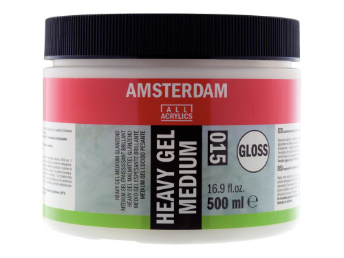 Medium do akryli w żelu - Amsterdam - błyszczące, gęste, 500 ml