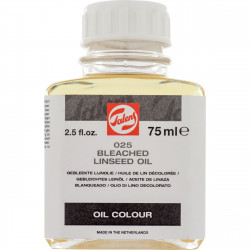 Bleached linseed oil - Talens - 75 ml