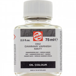 Werniks damarowy do farb olejnych - Talens - matowy, 75 ml