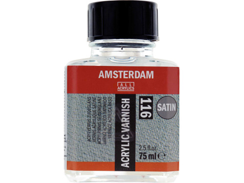 Werniks do akryli - Amsterdam - satynowy, 75 ml
