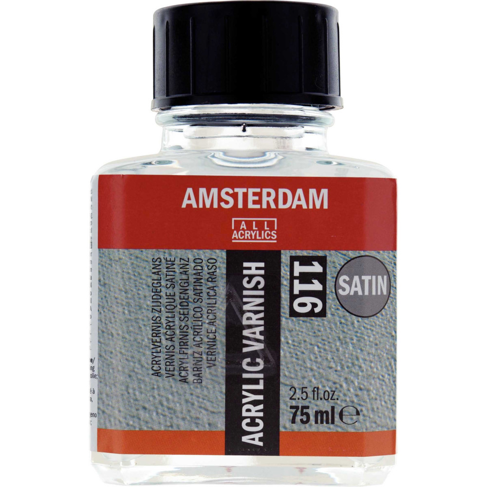 Acrylic varnish - Amsterdam - satin, 75 ml