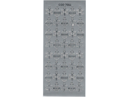 Stickers - Christmas Boubles 7086 Silver