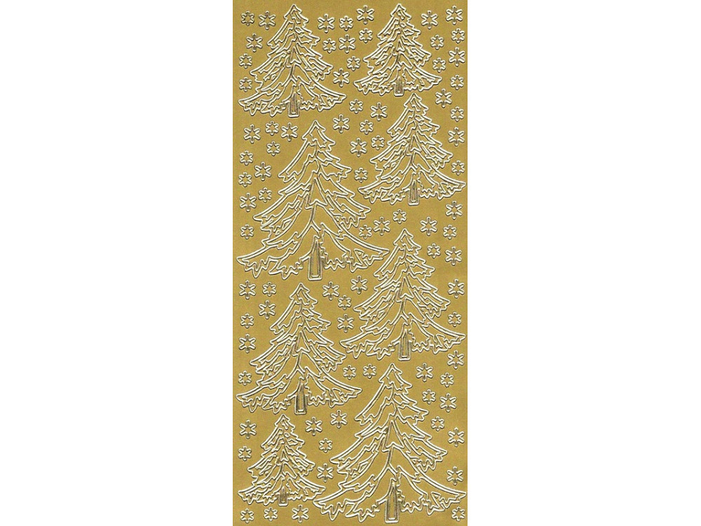 Stickers - Christmas Tree 700 Gold