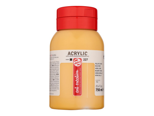 Farba akrylowa - Talens Art Creation - Yellow Ochre, 750 ml