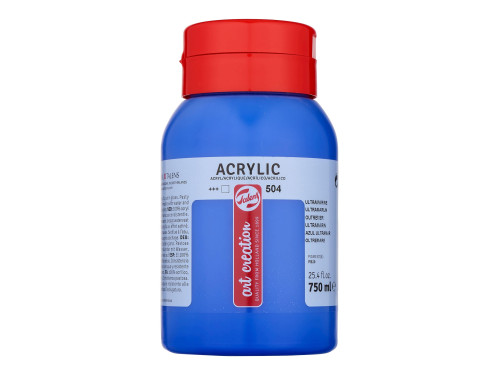 Acrylic paint - Talens Art Creation - Ultramarine, 750 ml