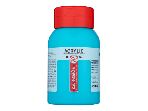 Farba akrylowa - Talens Art Creation - Turquoise Green, 750 ml