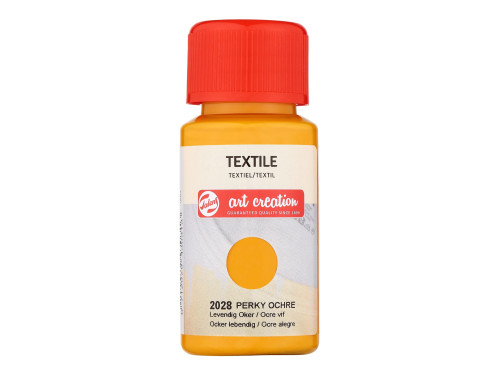 Farba do tkanin Textile - Talens Art Creation - Perky Ochre, 50 ml