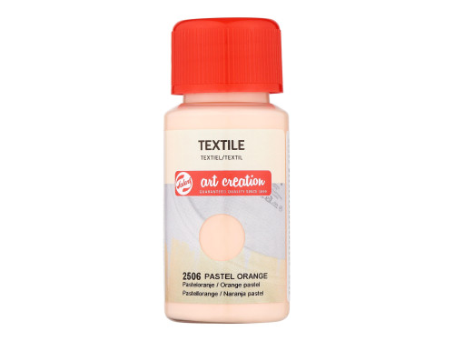 Farba do tkanin Textile - Talens Art Creation - Pastel Orange, 50 ml