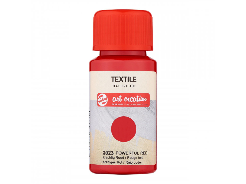 Textile paint - Talens Art Creation - Powerful Red, 50 ml