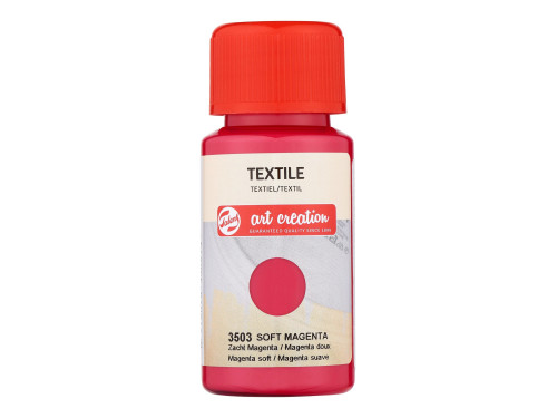 Farba do tkanin Textile - Talens Art Creation - Soft Magenta, 50 ml