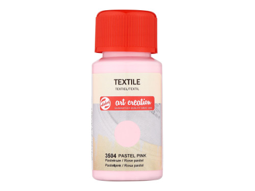 Farba do tkanin Textile - Talens Art Creation - Pastel Pink, 50 ml