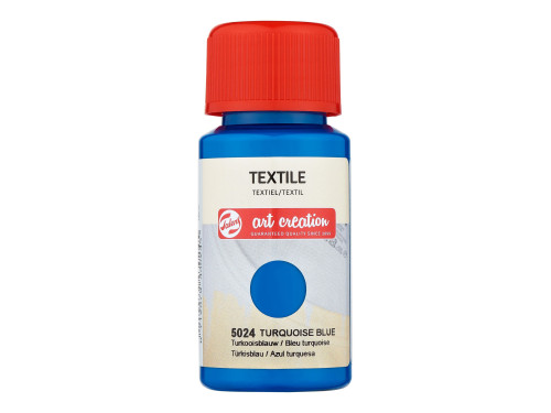 Textile paint - Talens Art Creation - Turquoise Blue, 50 ml