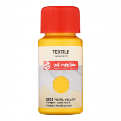 Textile paint - Talens Art Creation - Pearl Yellow, 50 ml