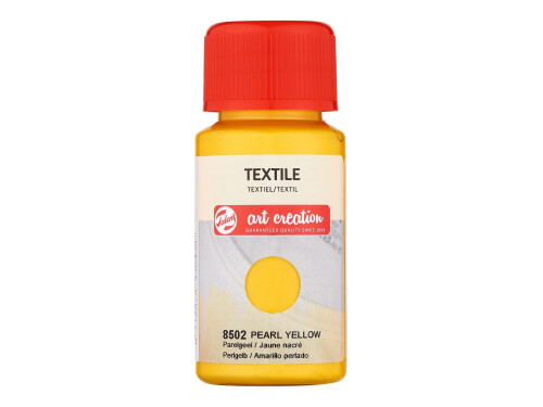 Textile paint - Talens Art Creation - Pearl Yellow, 50 ml