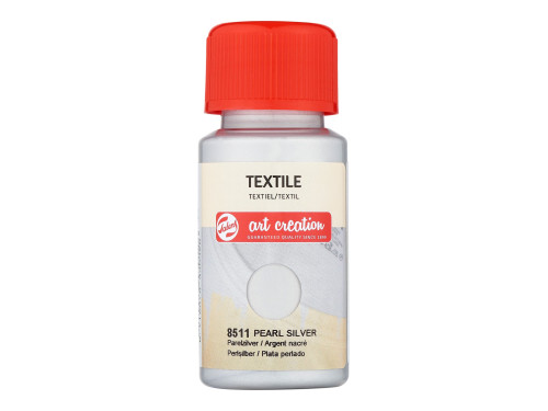 Farba do tkanin Textile - Talens Art Creation - Pearl Silver, 50 ml